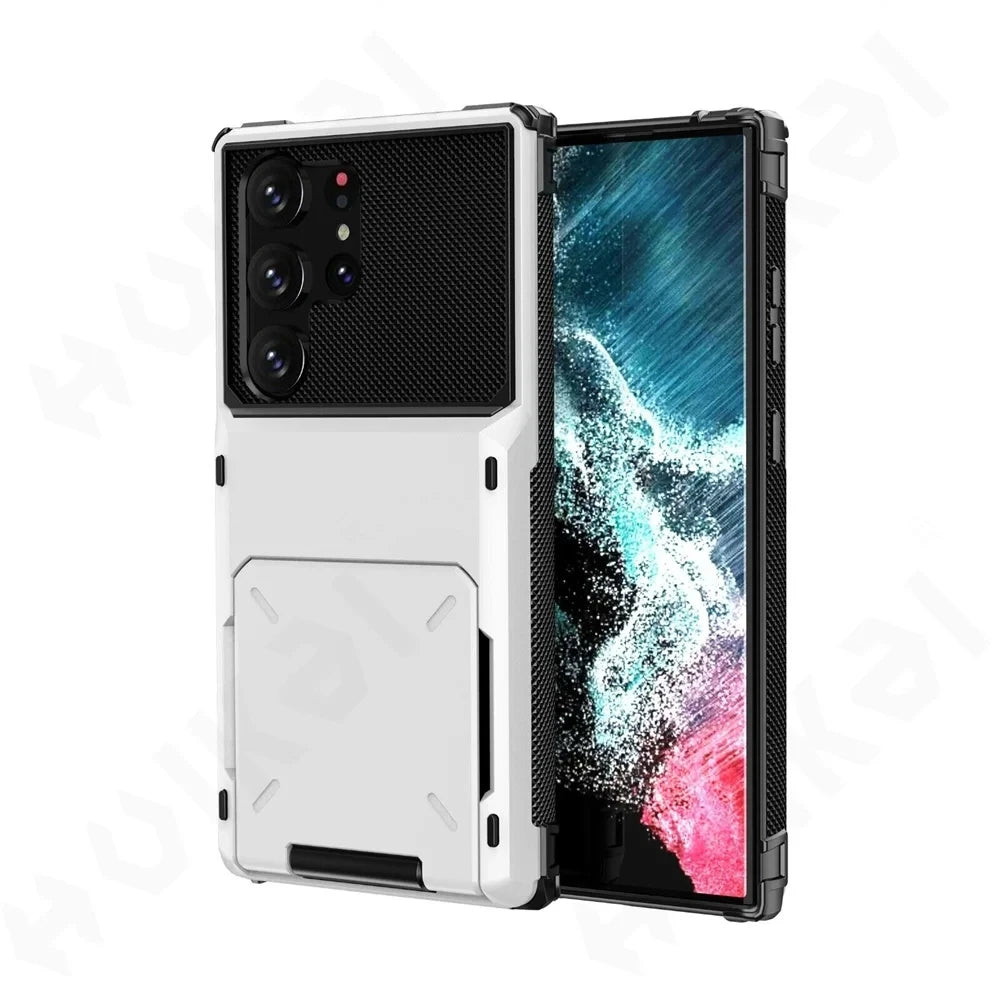 Samsung Galaxy Card Holder Wallet Case