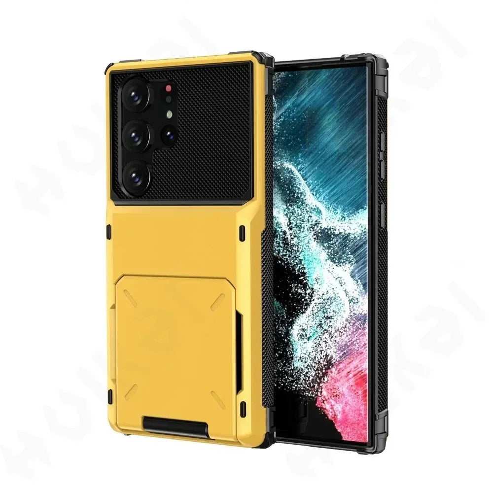 Samsung Galaxy Card Holder Wallet Case