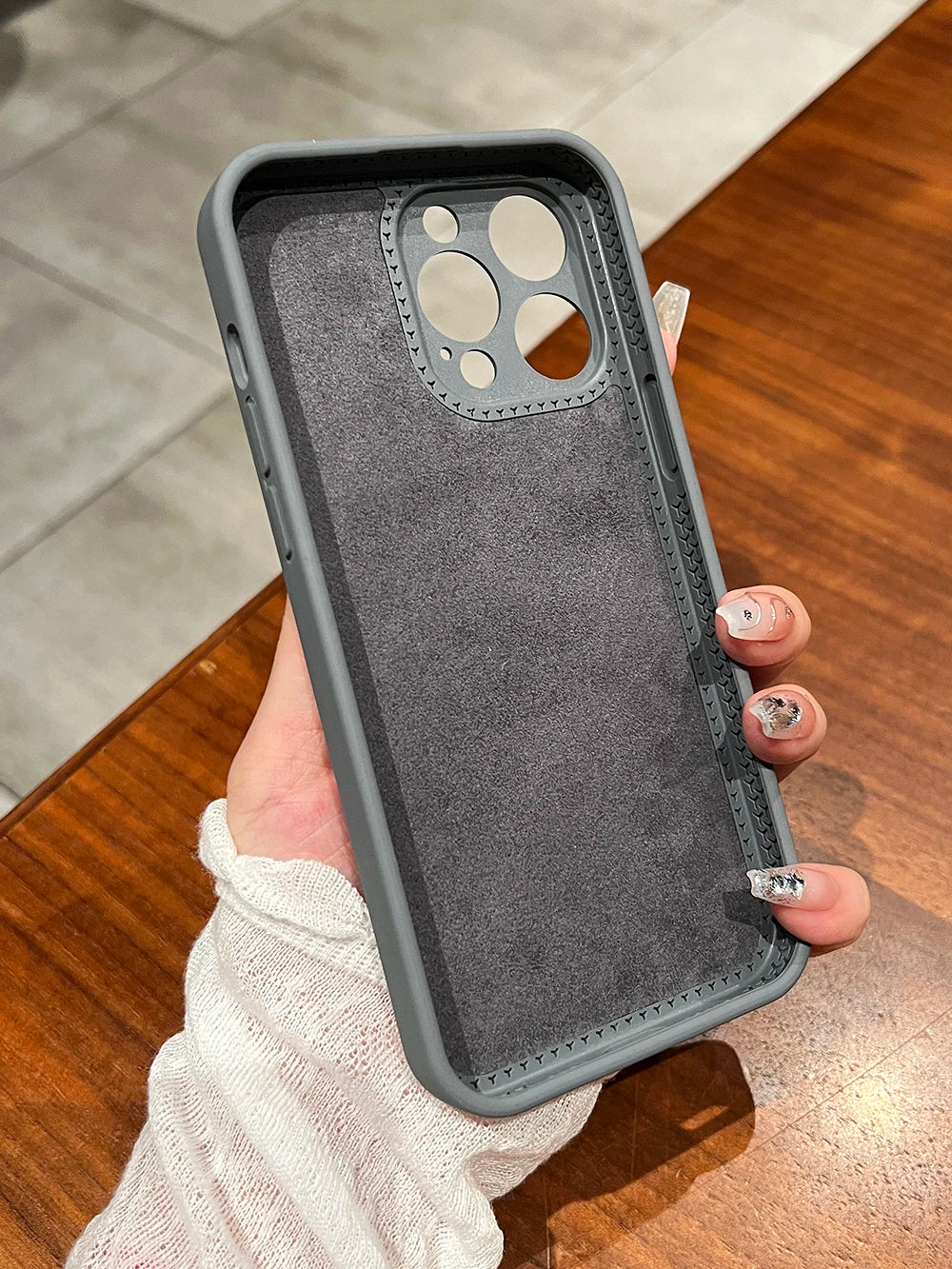 Liquid Silicone Magnetic Stand Holder Case for iPhone