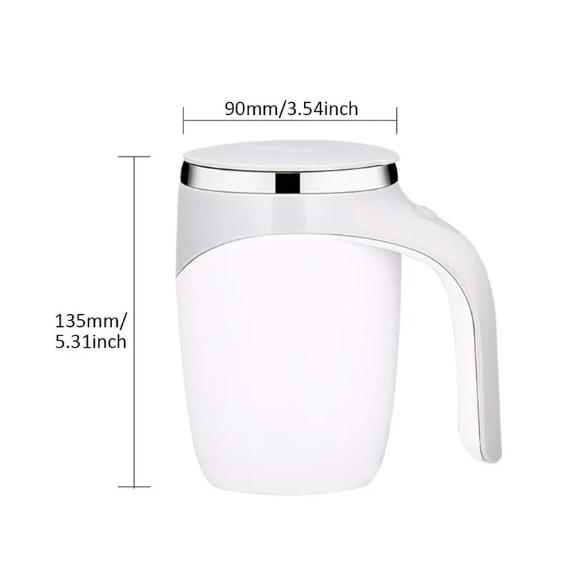 Rechargeable Automatic Stirring Cup - Stainless Steel