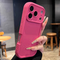 Camera Protection Candy Color Silicone Case for iPhone