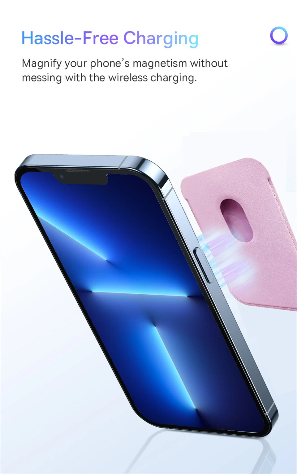 MagSafe Magnetic Leather Wallet Case for iPhone