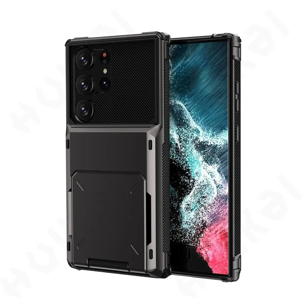 Samsung Galaxy Card Holder Wallet Case