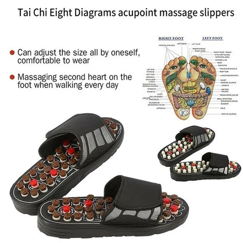 Acupoint Massage Slippers - Reflexology Foot Massager Sandals