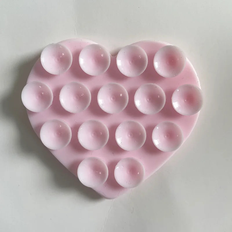 Heart Shaped Suction Cup Phone Holder