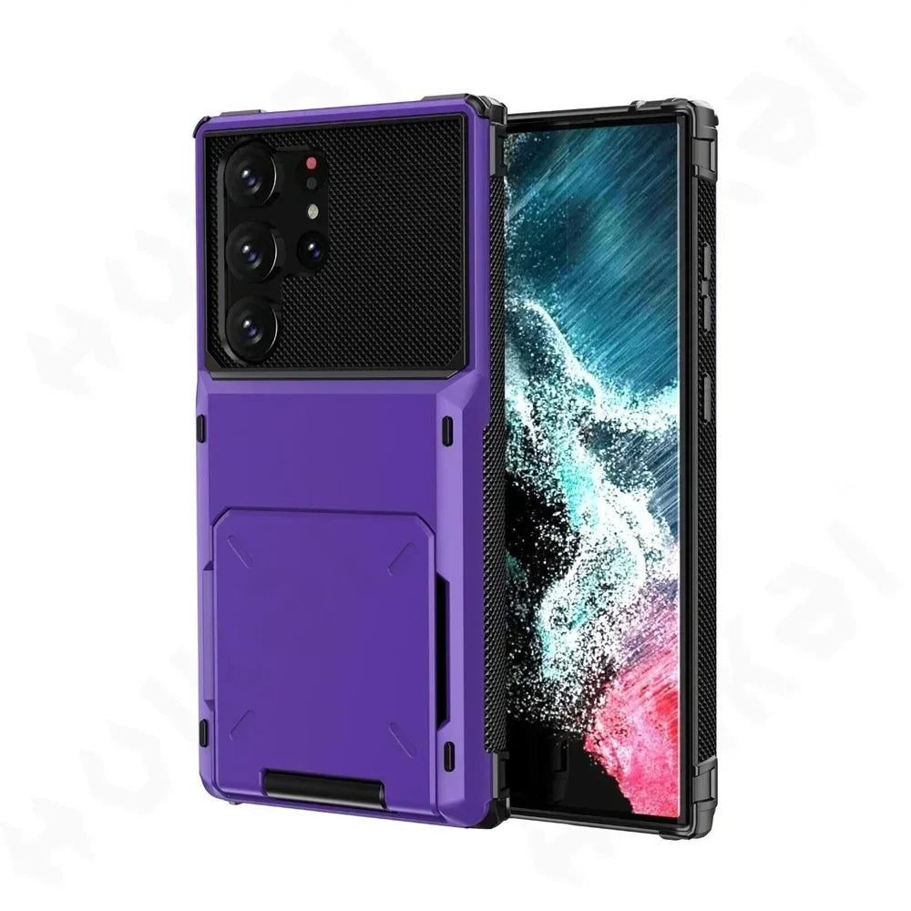 Samsung Galaxy Card Holder Wallet Case