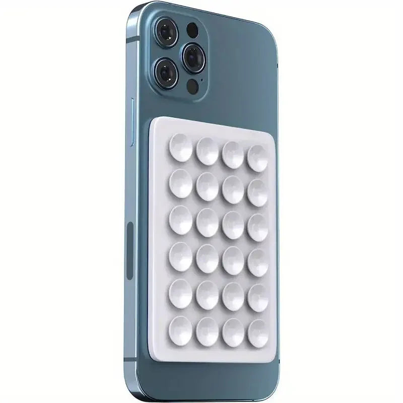 Silicone Suction Phone Holder Mat - Anti-Slip Wall Mount