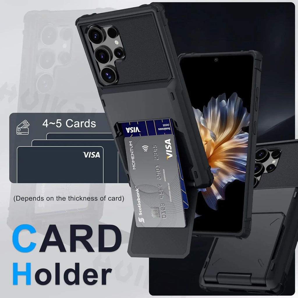 Samsung Galaxy Card Holder Wallet Case