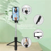 3-In-1 Bluetooth Wireless Selfie Tripod With Fill Light Shutter Remote Control Portable Foldable Monopod For Cell Smart Phones