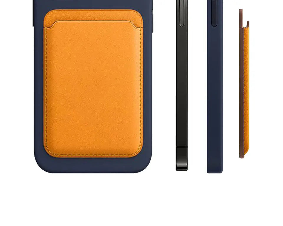 MagSafe Magnetic Leather Wallet Case for iPhone