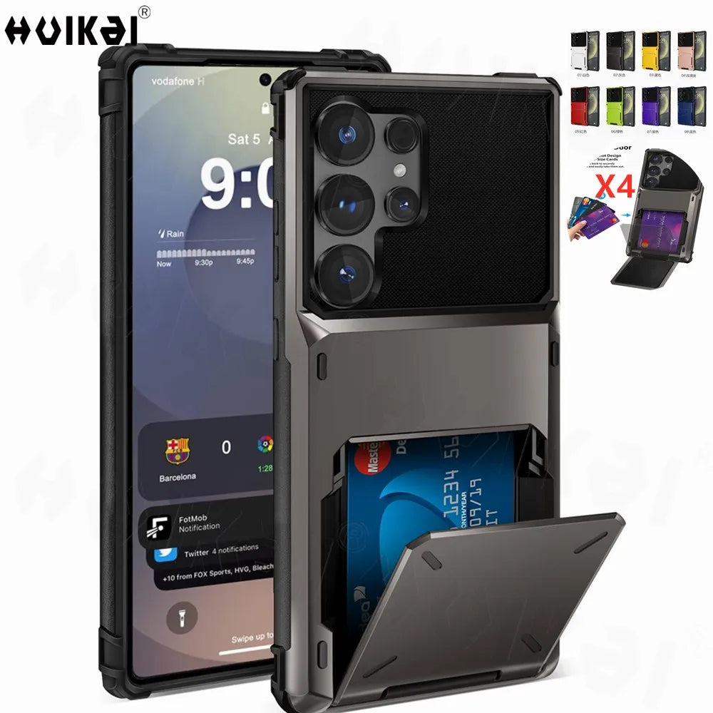 Samsung Galaxy Card Holder Wallet Case