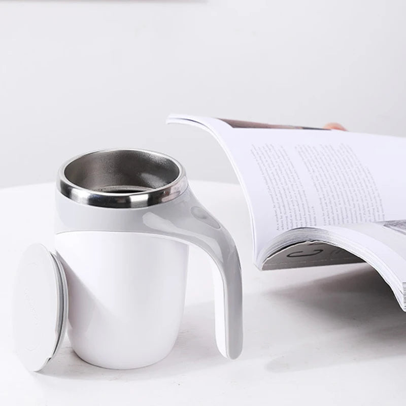 Rechargeable Automatic Stirring Cup - Stainless Steel