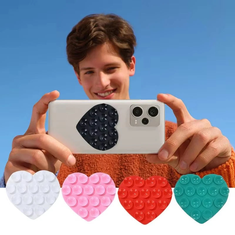Heart Shaped Suction Cup Phone Holder