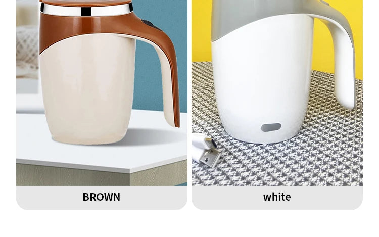 Rechargeable Automatic Stirring Cup - Stainless Steel