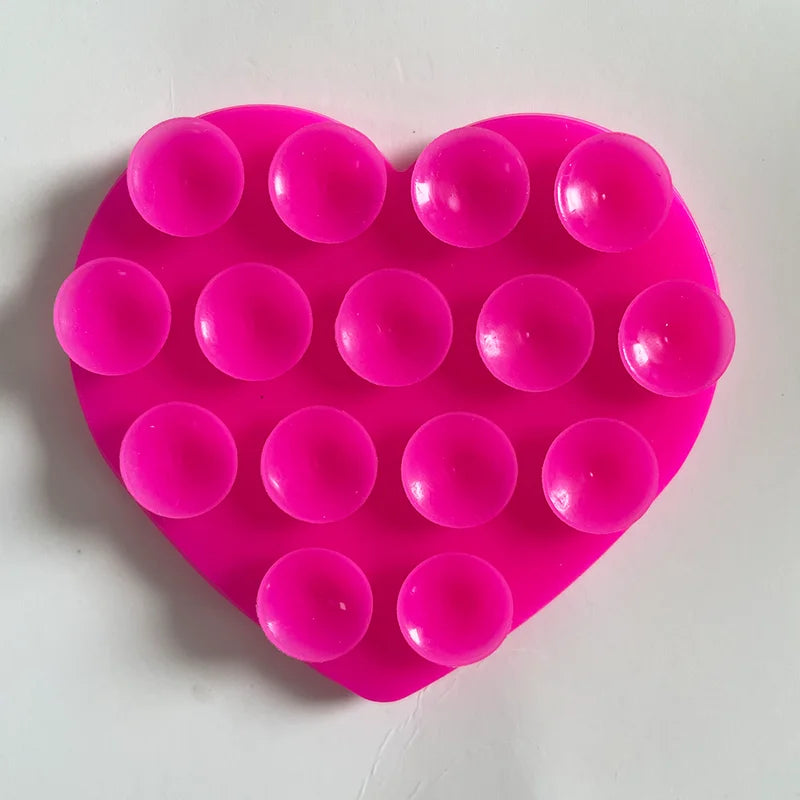 Heart Shaped Suction Cup Phone Holder