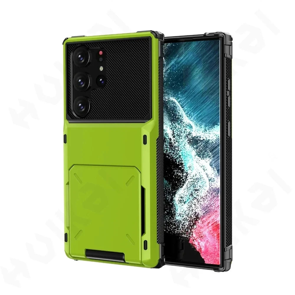 Samsung Galaxy Card Holder Wallet Case