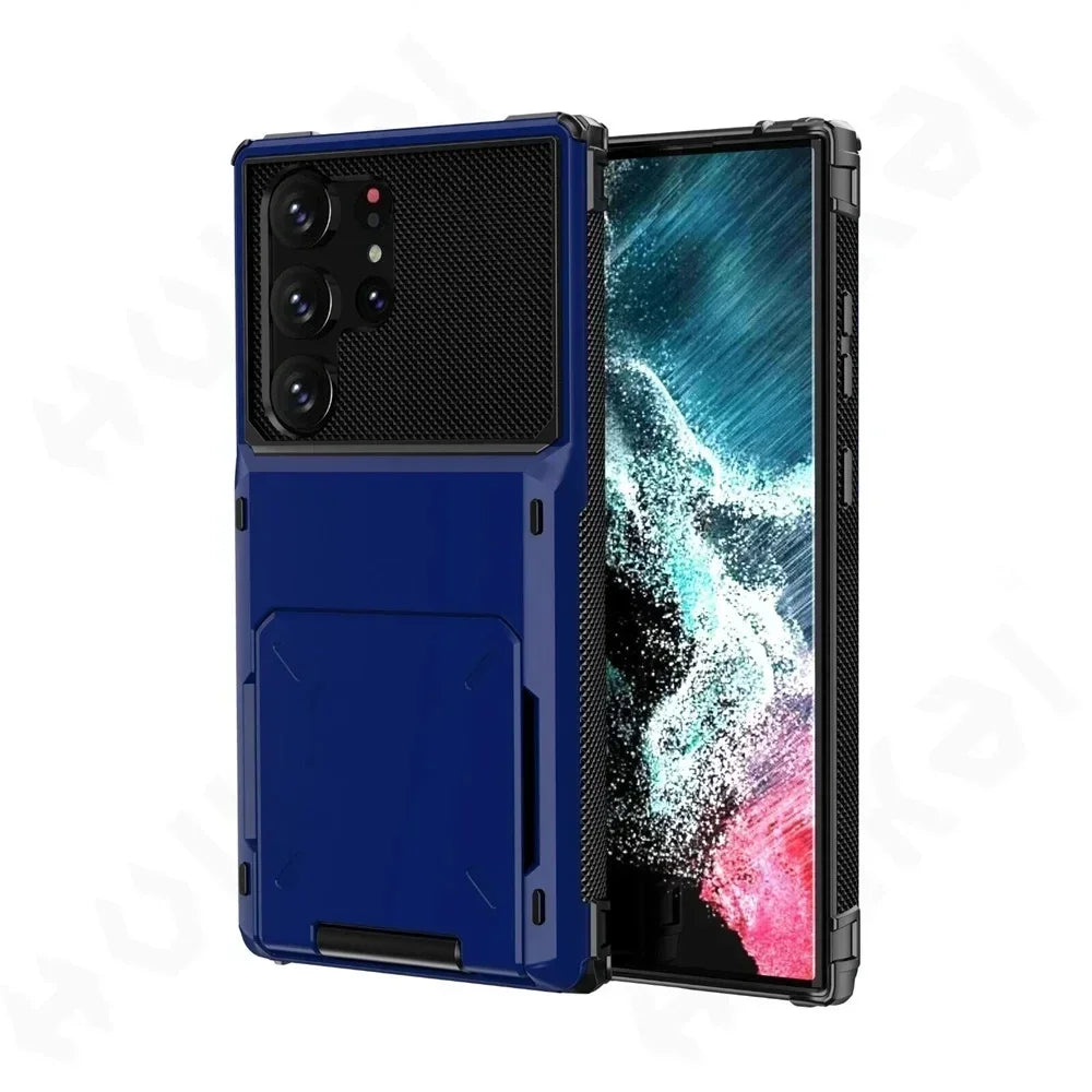 Samsung Galaxy Card Holder Wallet Case