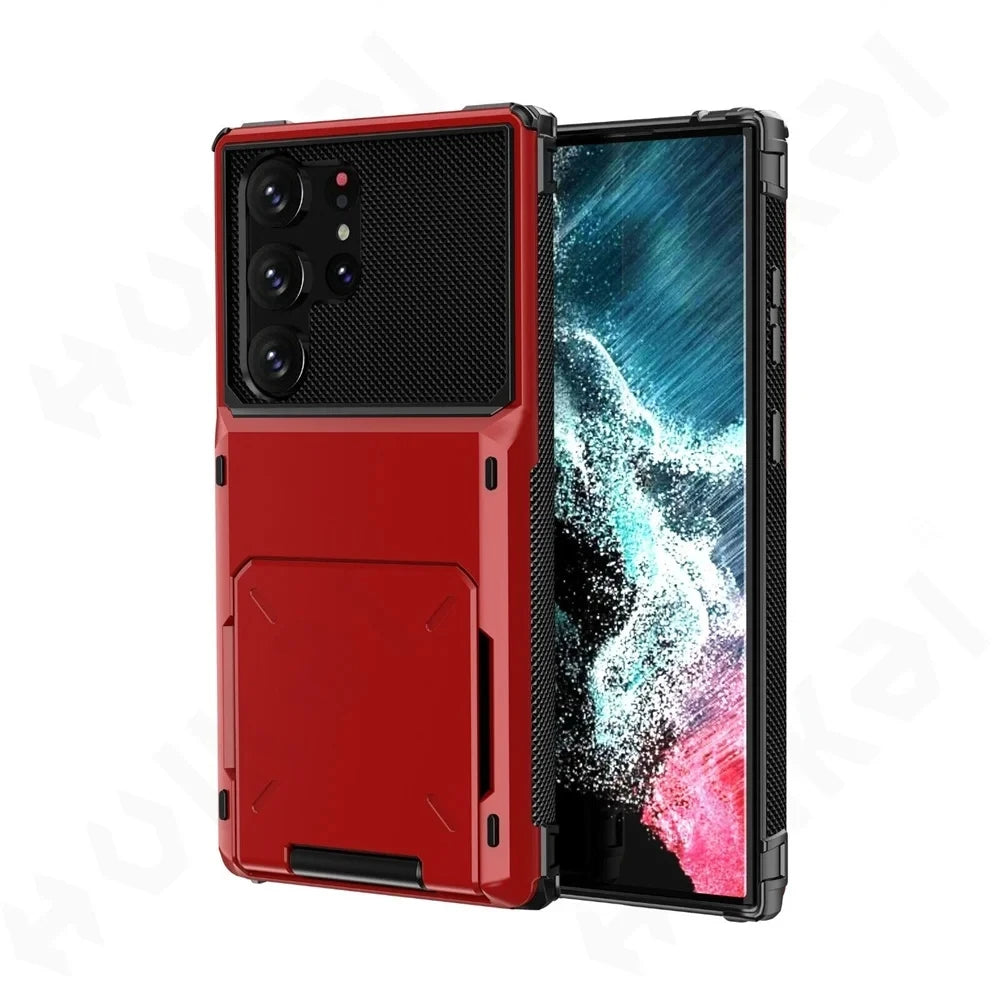 Samsung Galaxy Card Holder Wallet Case