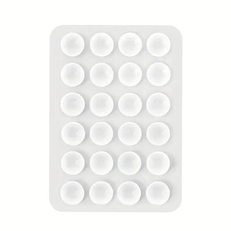 Silicone Suction Phone Holder Mat - Anti-Slip Wall Mount