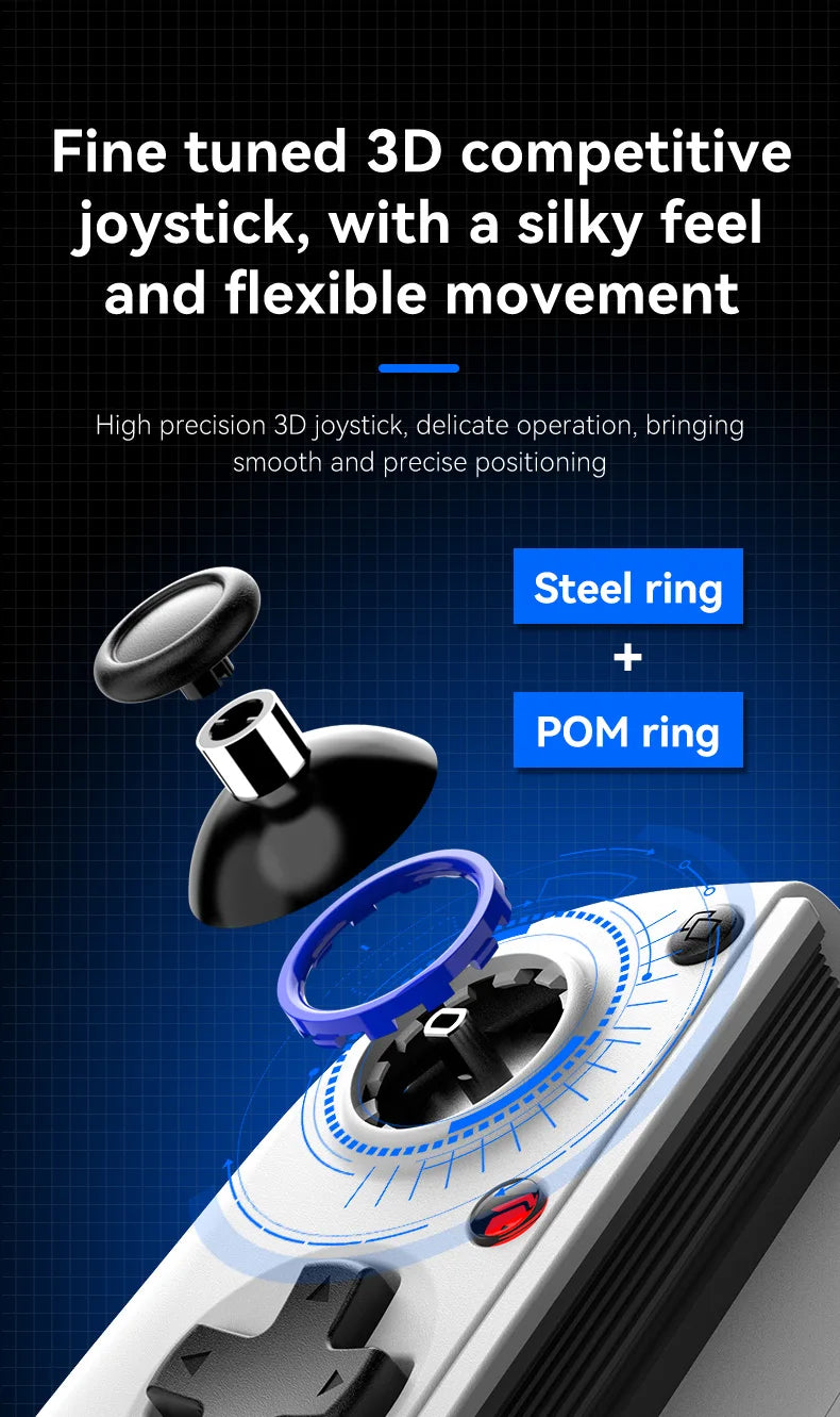 D11 Stretchable Game Controller Hall Trigger Supports Android Phone/Tablet/Switch/PC/iOS/XBOX Streaming Controller