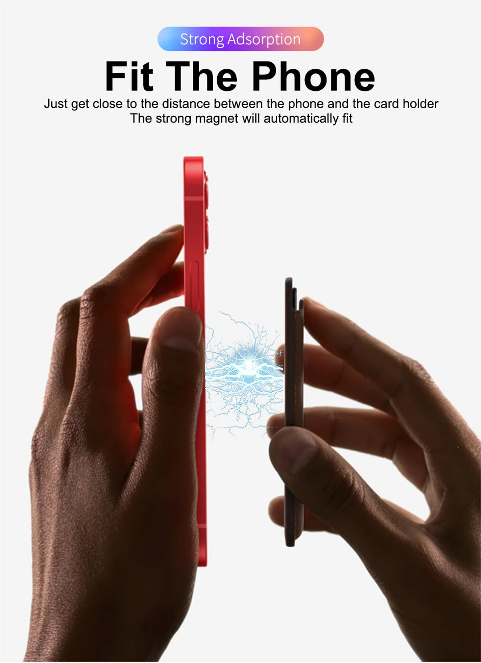 MagSafe Magnetic Leather Wallet Case for iPhone