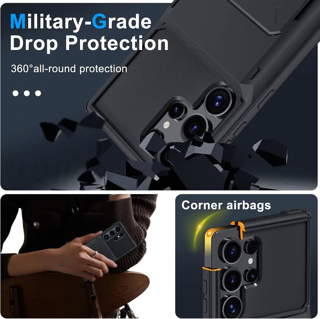 Samsung Galaxy Card Holder Wallet Case